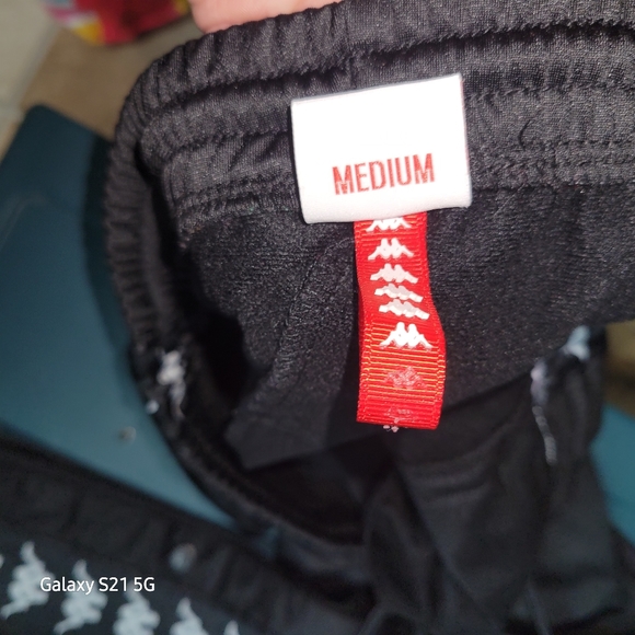 Black kappa snap track panks - Picture 2 of 4